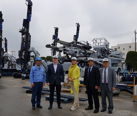 Делегация ВЛ Лоджистик посетила представительства и заводы компании Furukawa Rock and Drill и Furukawa Unic